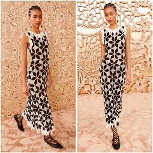 Ulla Johnson Handmade Knit Cecil Maxi Dress XS / S / P